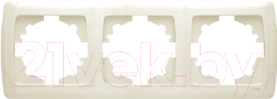Рамка для выключателя Viko Carmen / 90572103 (кремовый)