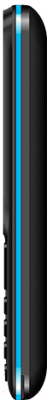 Мобильный телефон BQ Step L+ BQ-2440 (черный/голубой)