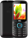 Мобильный телефон BQ Step L+ BQ-2440 (черный/голубой) - 