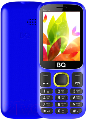 Мобильный телефон BQ Step L+ BQ-2440 (синий/желтый)