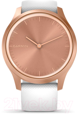 Умные часы Garmin Vivomove Style / 010-02240-20 (золото/белый)