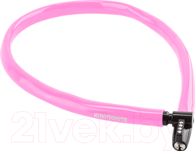 Велозамок Kryptonite Cables Keeper 665 Key CBL (розовый)