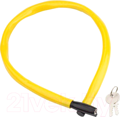 Велозамок Kryptonite Cables Keeper 665 Key CBL (желтый)
