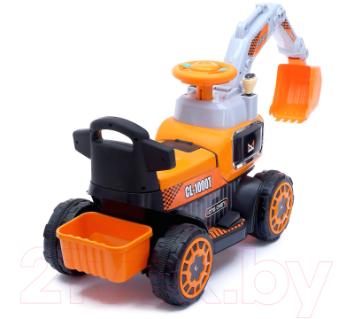 Детский автомобиль Sima-Land Экскаватор / 4363493 (оранжевый)