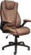 Кресло офисное Седия Aurora Eco (коричневый) - 