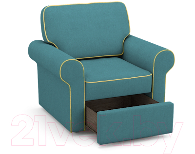 Кресло мягкое Frendom Тулон (Flax 015/Flax 009)