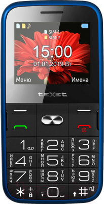 Мобильный телефон Texet TM-B227 (синий)