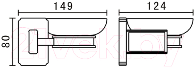 Мыльница Art&Max Gotico AM-E-4899AQ