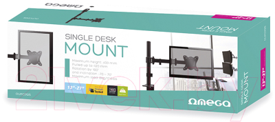 Кронштейн для монитора Omega Single Desk Mount / OUPC012S