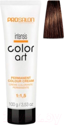 

Крем-краска для волос Prosalon, Шатен, Professional Color art Permanent colour cream 7/13