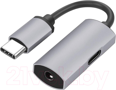 USB-хаб Platinet Type-C on 3.5 Jack Port (PMMAC35)