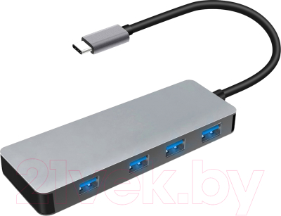 USB-хаб Platinet Type-C to USB 3.0 4-Port (PMMA9071)