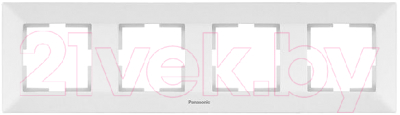 Рамка для выключателя Panasonic Arkedia WMTF08042WH-BY
