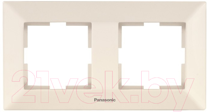 Рамка для выключателей и розеток Panasonic Arkedia WMTF08022BG-BY