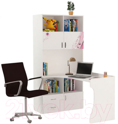 

Стол-стеллаж ABC-King, Princess левый / PR-1016