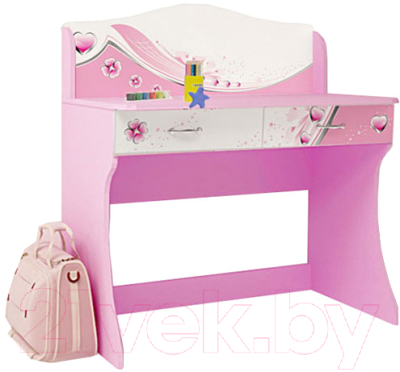Письменный стол ABC-King Princess / PR-1017-R (розовый)