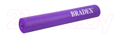 Коврик для йоги и фитнеса Bradex SF 0405 (фиолетовый)