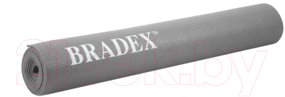 Коврик для йоги и фитнеса Bradex SF 0398 (серый)