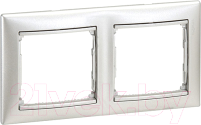 Рамка для выключателя Legrand Valena 770152 (алюминий)