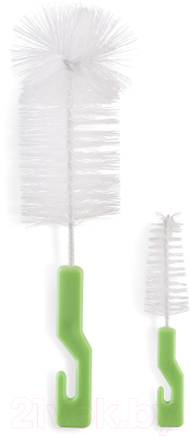 Набор ершиков для бутылочки Happy Baby Bottle Nipple Brush / 11001 (Grass)