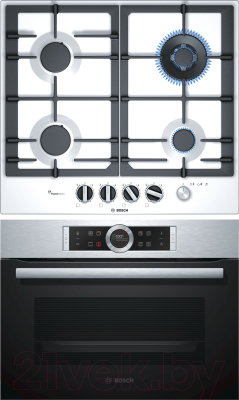 

Комплект встраиваемой техники Bosch, CBG633NS3 + PCH6A2M90R