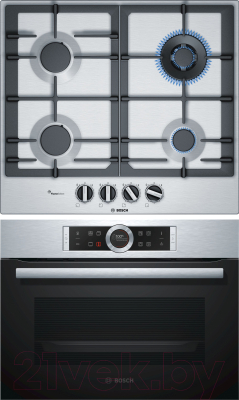 

Комплект встраиваемой техники Bosch, CBG633NS3 + PCH6A5B90R