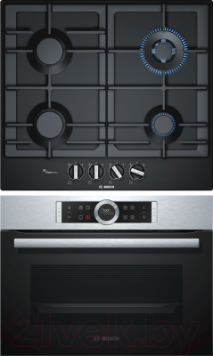 

Комплект встраиваемой техники Bosch, CBG633NS3 + PCH6A6B90R