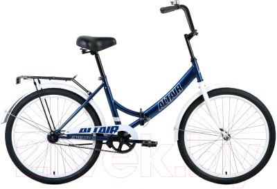 Велосипед Forward Altair City 24 / RBKT0YN41002 (темно-синий/серый)