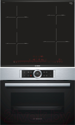 

Комплект встраиваемой техники Bosch, CBG633NS3 + PIE675DC1E