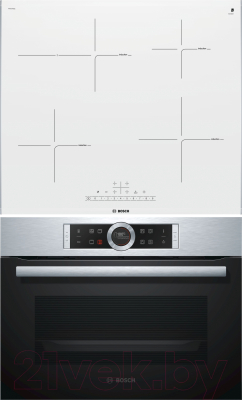

Комплект встраиваемой техники Bosch, CBG633NS3 + PIF672FB1E