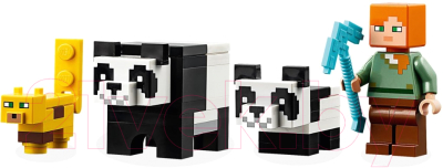 Конструктор Lego Minecraft Питомник панд 21158