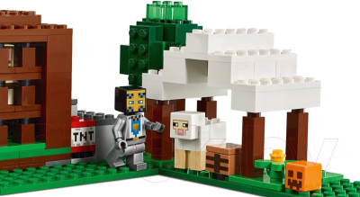Конструктор Lego Minecraft Аванпост разбойников 21159