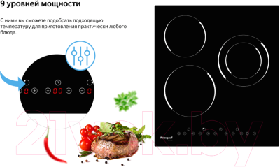 Электрическая варочная панель Weissgauff HVF431B