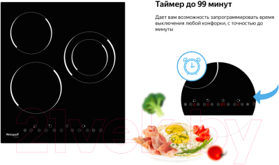 Электрическая варочная панель Weissgauff HVF431B