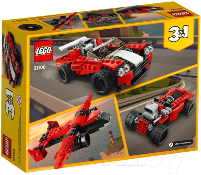 Конструктор Lego Creator Спортивный автомобиль 31100