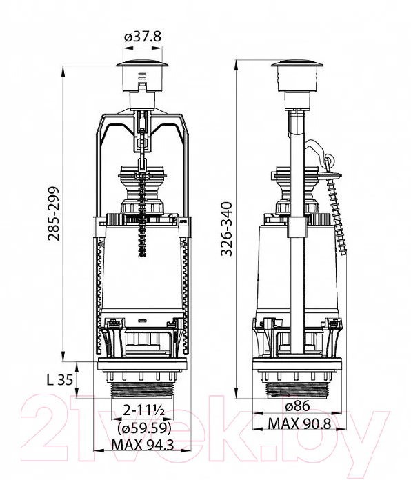 Арматура Iddis F012400-04