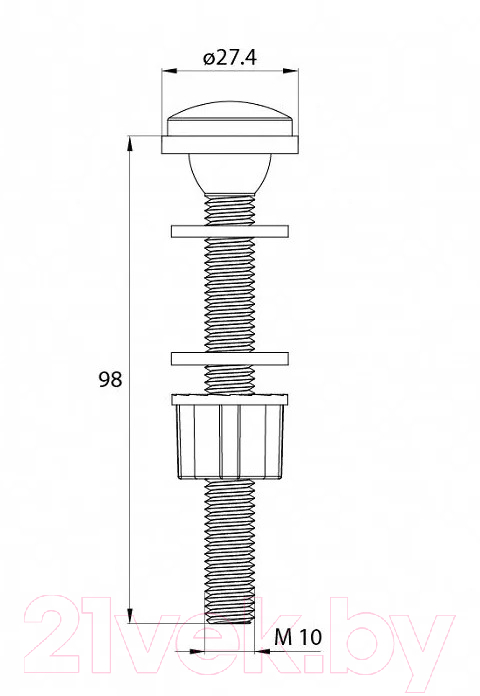 Арматура Iddis F012400-04