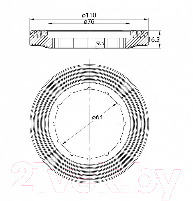 Арматура Iddis F012400-04