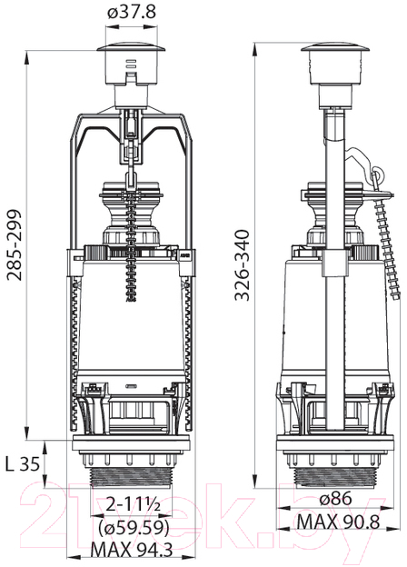 Арматура Iddis F012400-05