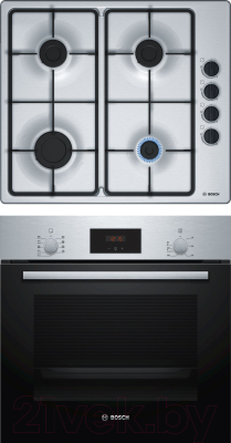 

Комплект встраиваемой техники Bosch, HBF114BS0R + PBP6B5B60