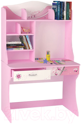 Письменный стол ABC-King Princess / PR-1018-R (розовый)