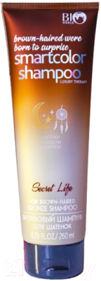 

Шампунь для волос Bio World, Luxury Therapy бронзовый для шатенок