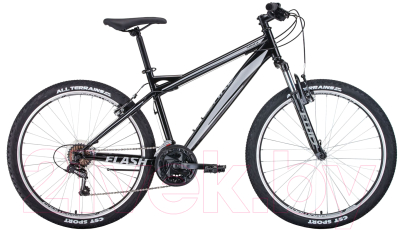 Велосипед Forward Flash 26 1.0 2020 / RBKW0MN6Q010 (19, черный/серый)