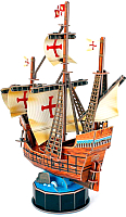Корабль игрушечный CubicFun Корабль Санта Мария / T4031h - 