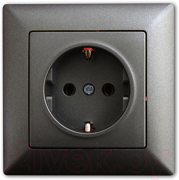 Розетка Gunsan Visage 01281700-152115 (дымка)