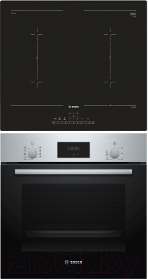 

Комплект встраиваемой техники Bosch, HBF114BS0R + PVQ611FC5E