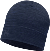 Шапка Buff Lightweight Merino Wool Hat Solid Denim (113013.788.10.00) - 