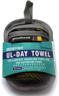 Полотенце Green-Hermit Ultralight Day Towel / TB500112 (S, зеленый)