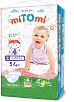 

Подгузники детские MiTomi, Premium L от 9 до 14кг