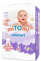 

Подгузники-трусики детские MiTomi, Comfort M от 6 до 10кг